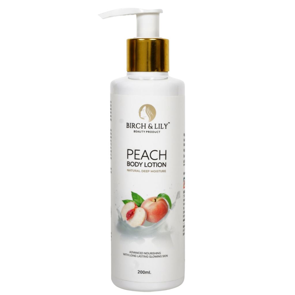 Birch & Lily Peach Body Lotion