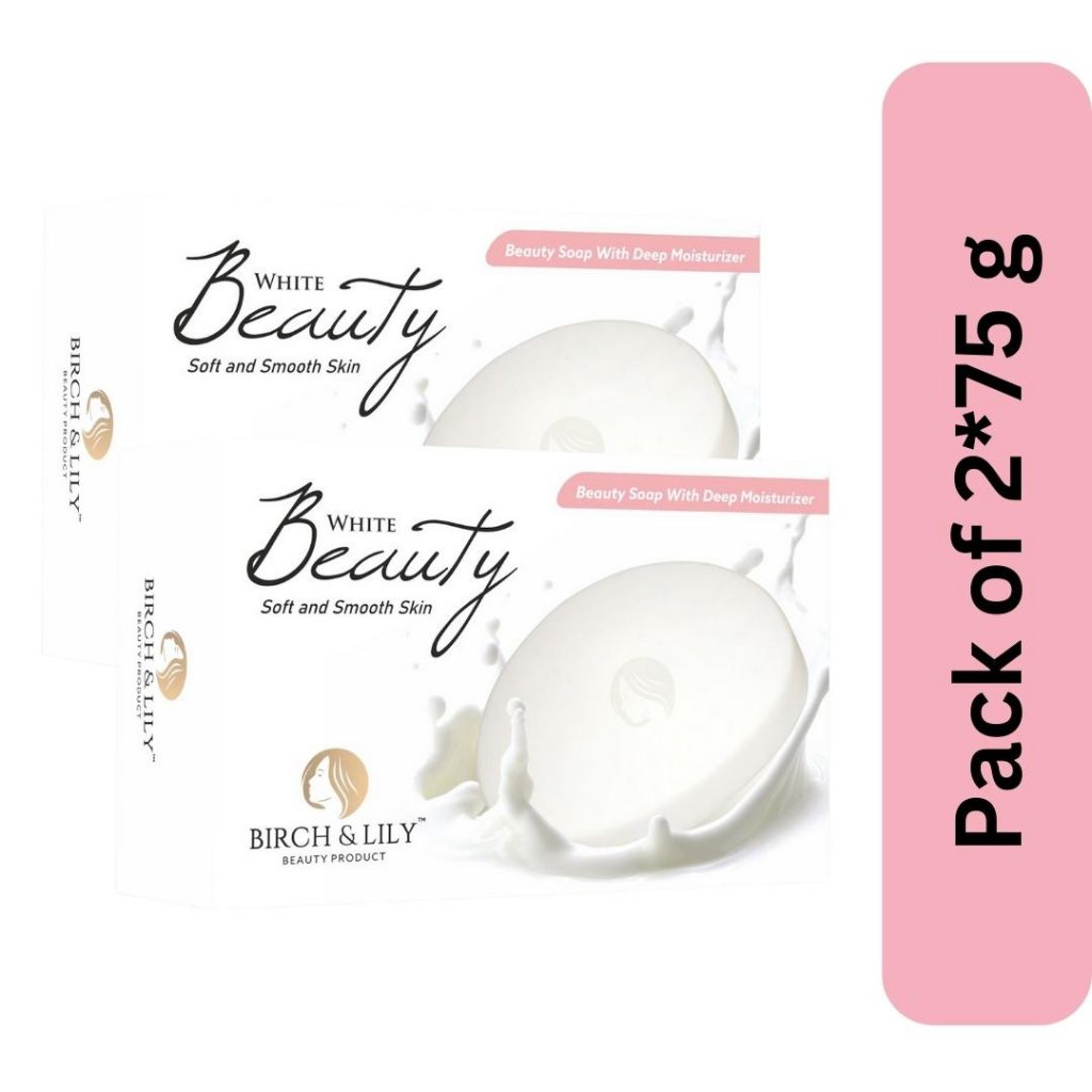 Birch & Lily White Beauty Soap*2 Pcs