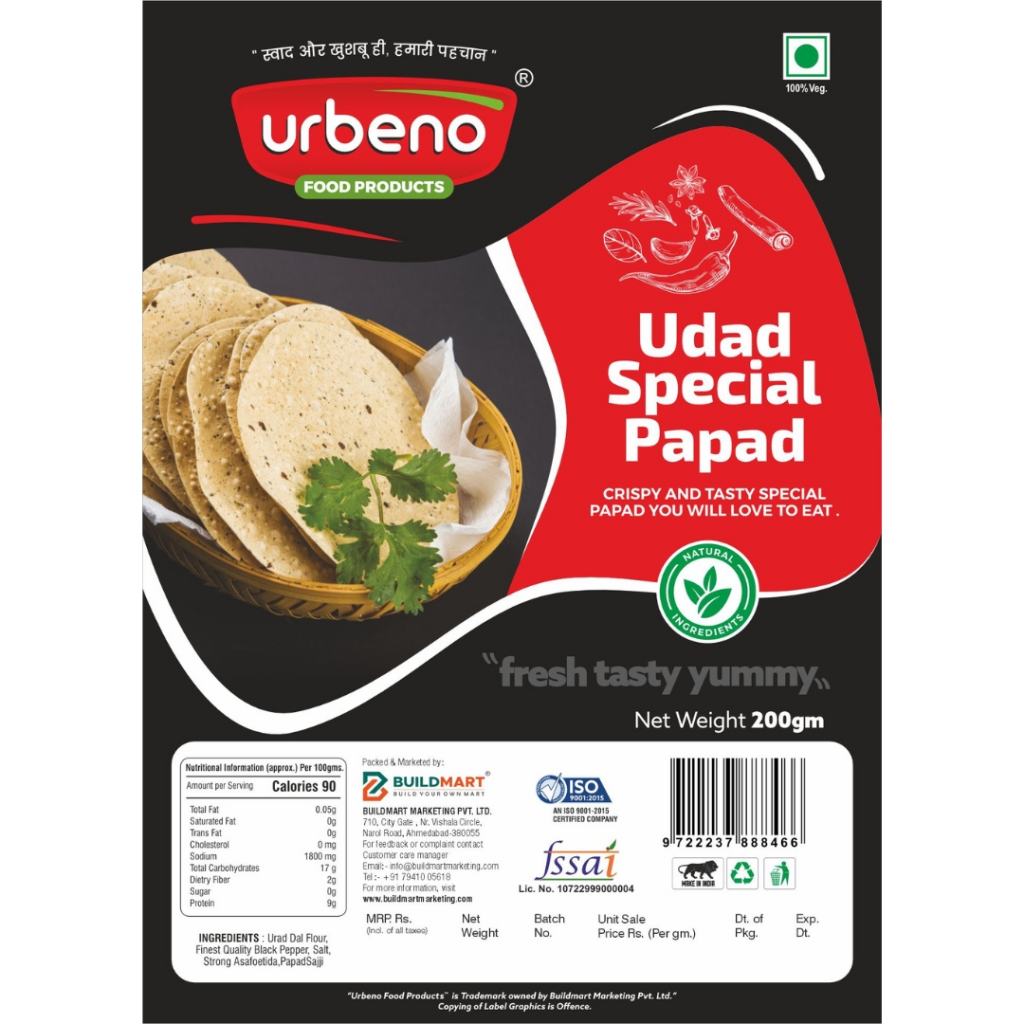 Urbeno Udad Special Papad