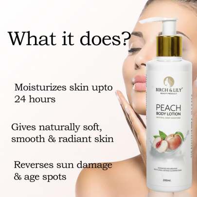 Birch & Lily Peach Body Lotion 3