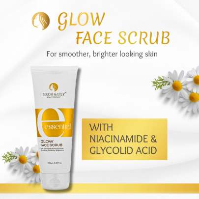 Birch and Lily Essential Glow Face Scrub (100gm) Facewashes & Scrubs