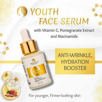 Birch and Lily Essential Youth Face Serum (30ml) Serum & Sunscreen