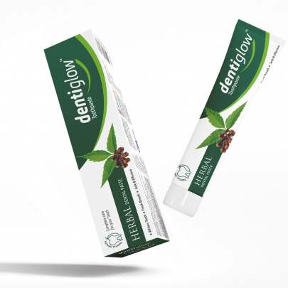 Dentiglow Herbal Toothpaste (100g )  0