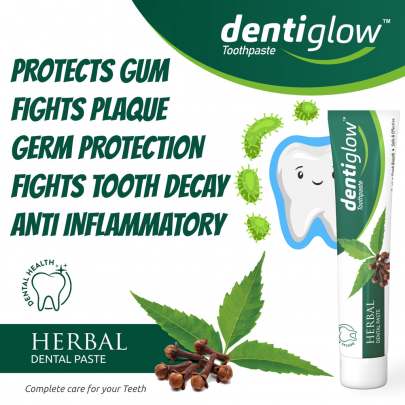 Dentiglow Herbal Toothpaste (100g )  2