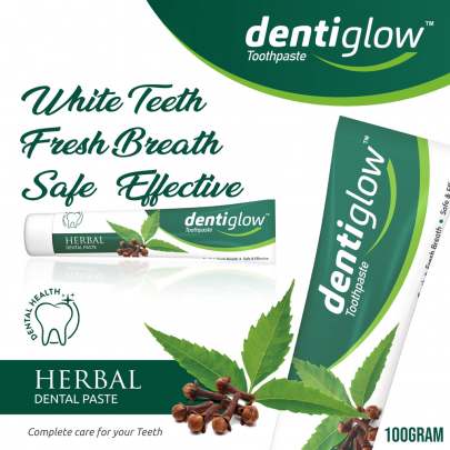 Dentiglow Herbal Toothpaste (100g )  3