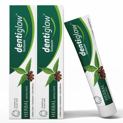 Dentiglow Herbal Toothpaste (100g )  4