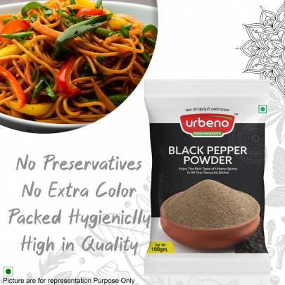 Urbeno Black Pepper 100gm 4