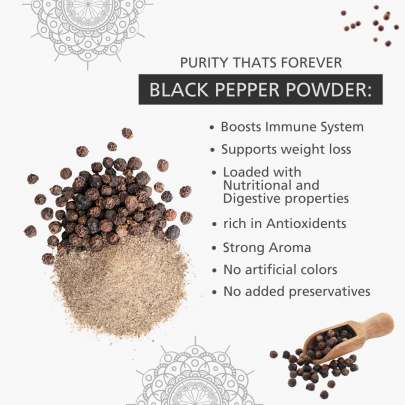 Urbeno Black Pepper Powder (100gm)  Masala