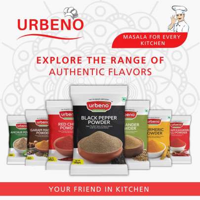 Urbeno Black Pepper Powder (100gm)  Masala