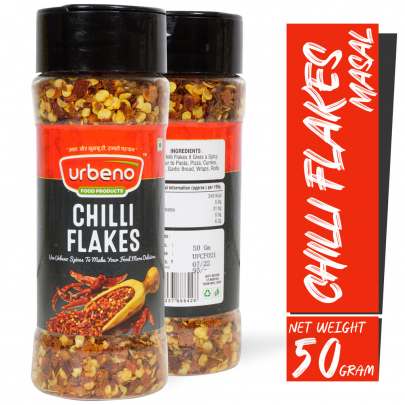 Urbeno Chilli Flakes 50gm 1