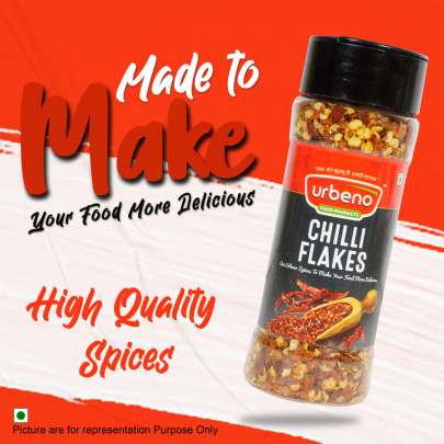 Urbeno Chilli Flakes 50gm 3