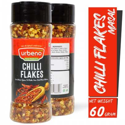 Urbeno Chilli Flakes (60gm) Ready to Mix