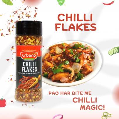Urbeno Chilli Flakes (60gm) Ready to Mix