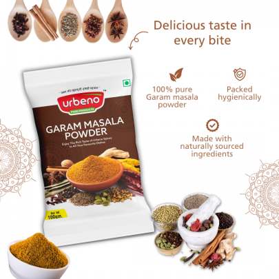 Urbeno Garam Masala Powder (100gm)  Masala