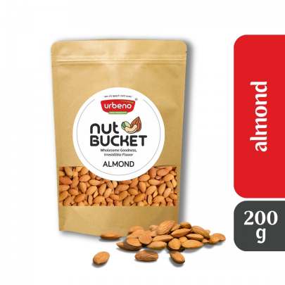 Urbeno Nut Bucket Almond (200gm) Dry Fruits