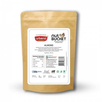 Urbeno Nut Bucket Almond (200gm) Dry Fruits