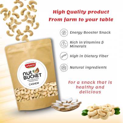 Urbeno Nut Bucket Cashew (200gm) Dry Fruits