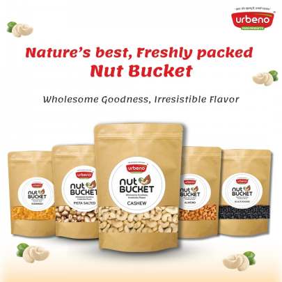 Urbeno Nut Bucket Cashew (200gm) Dry Fruits