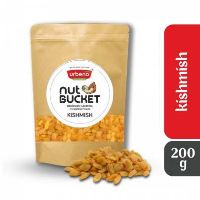Urbeno Nut Bucket Kishmish (200gm) Dry Fruits