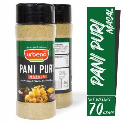 Urbeno Pani Puri Masala 70gm 1