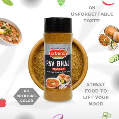 Urbeno Pav Bhaji Masala (60gm) Ready to Mix