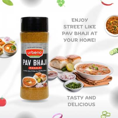Urbeno Pav Bhaji Masala (60gm) Ready to Mix