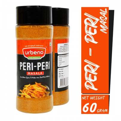 Urbeno Peri Peri Masala (60gm)  Ready to Mix