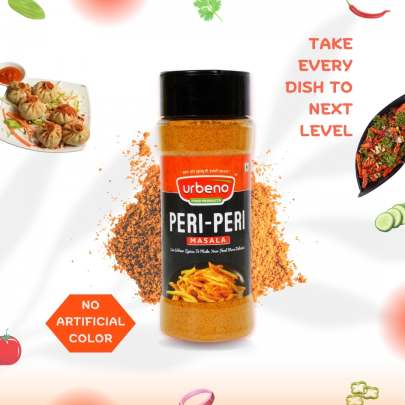 Urbeno Peri Peri Masala (60gm)  Ready to Mix