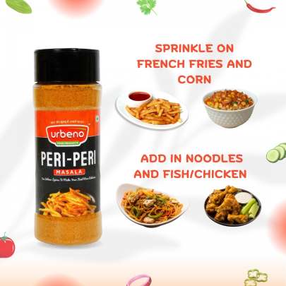 Urbeno Peri Peri Masala (60gm)  Ready to Mix