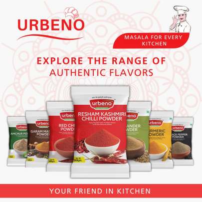 Urbeno Resham Kashmiri Chilli Powder (200gm)  Masala